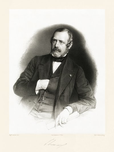 Édouard Antoine de Thouvenel by Auguste Charles Lemoine